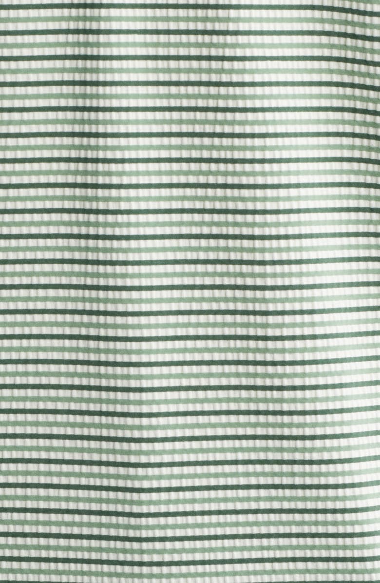 Tommy Bahama Starboard Shores Stripe Seersucker Hoodie, Alternate, color, Baytree