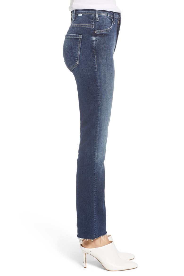 The Hustler Fray Ankle Bootcut Jeans, Alternate, color, ON THE EDGE