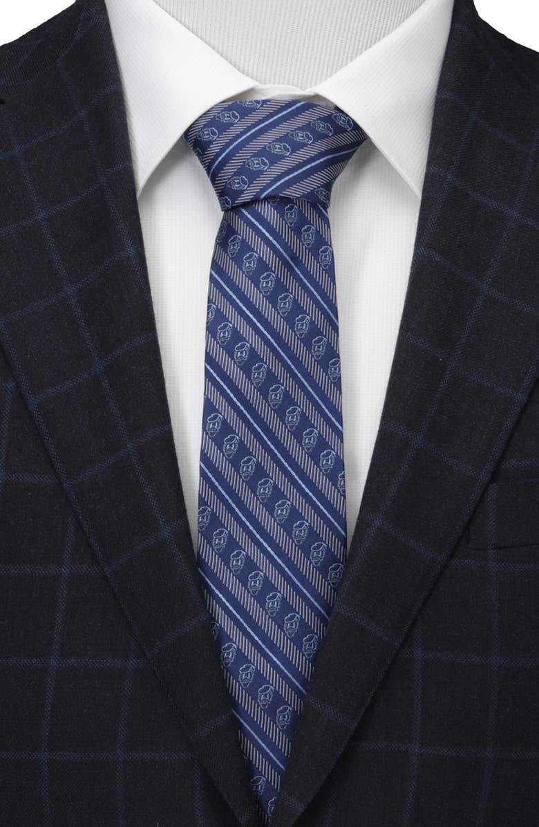 Cufflinks, Inc. x Disney Donald Duck Stripe Silk Tie, Alternate, color, 
