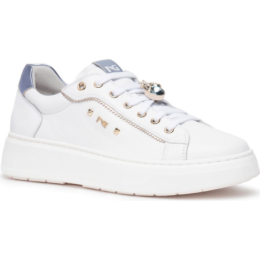 Nerogiardini Gems Platform Sneaker In Multi