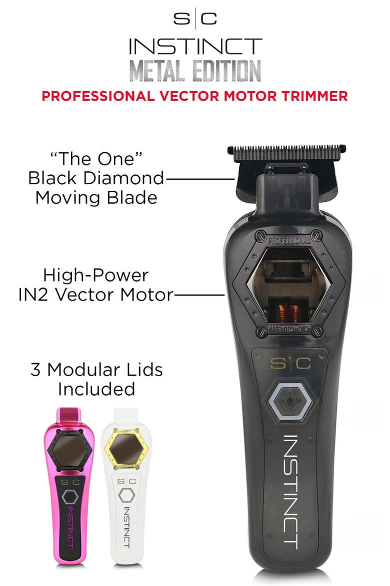 Instinct Metal Professional  Hair Trimmer, Alternate, color, Black