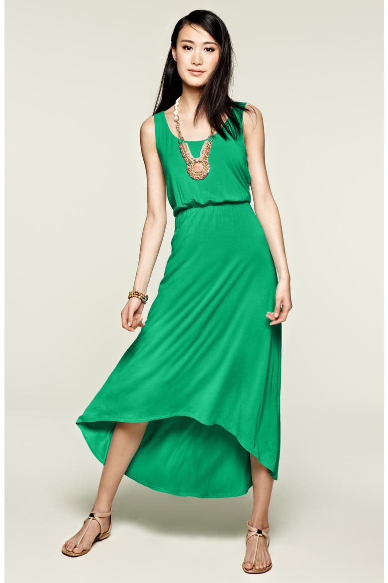 High/Low Hem Jersey Tank Dress (Nordstrom Exclusive), Alternate, color, ORCHID