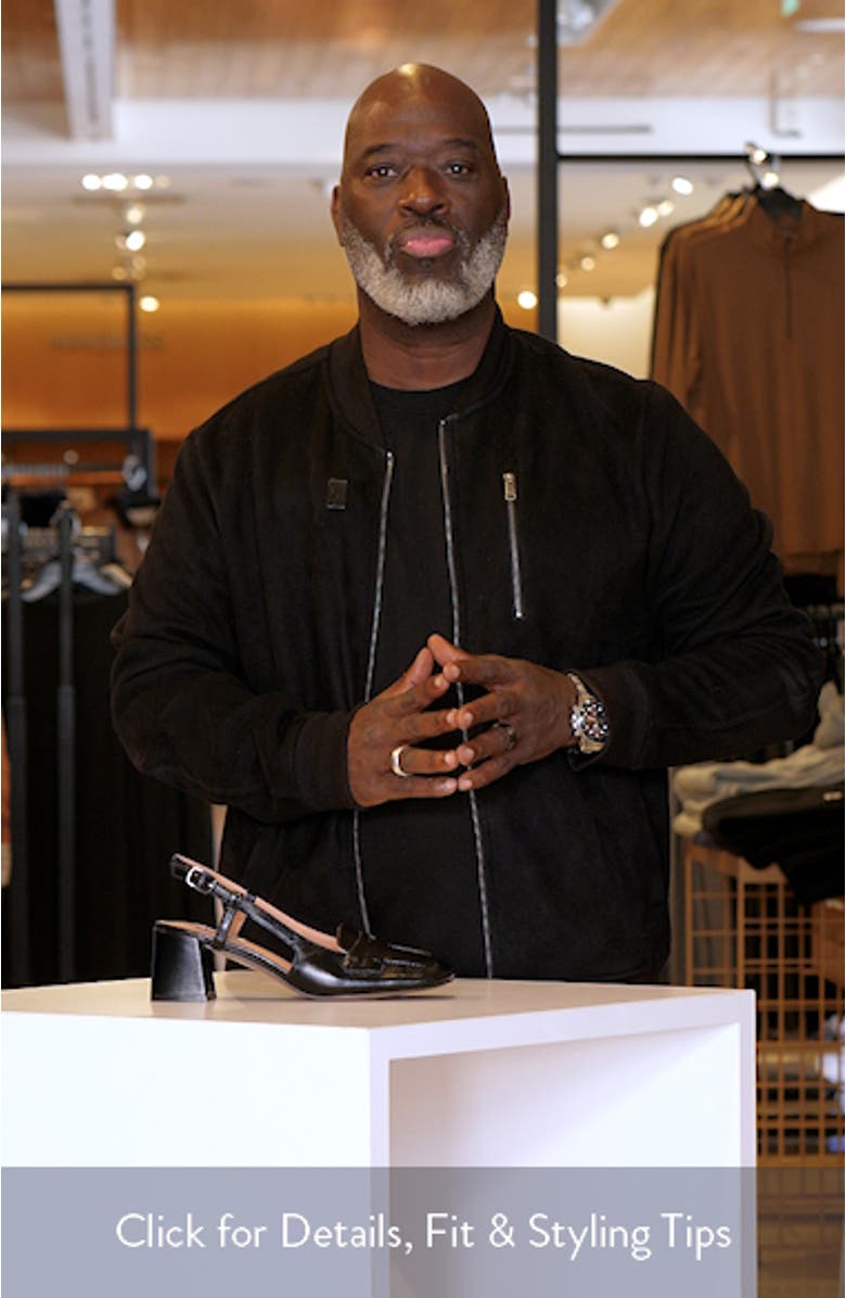 Niky Slingback Loafer Pump, sales video thumbnail