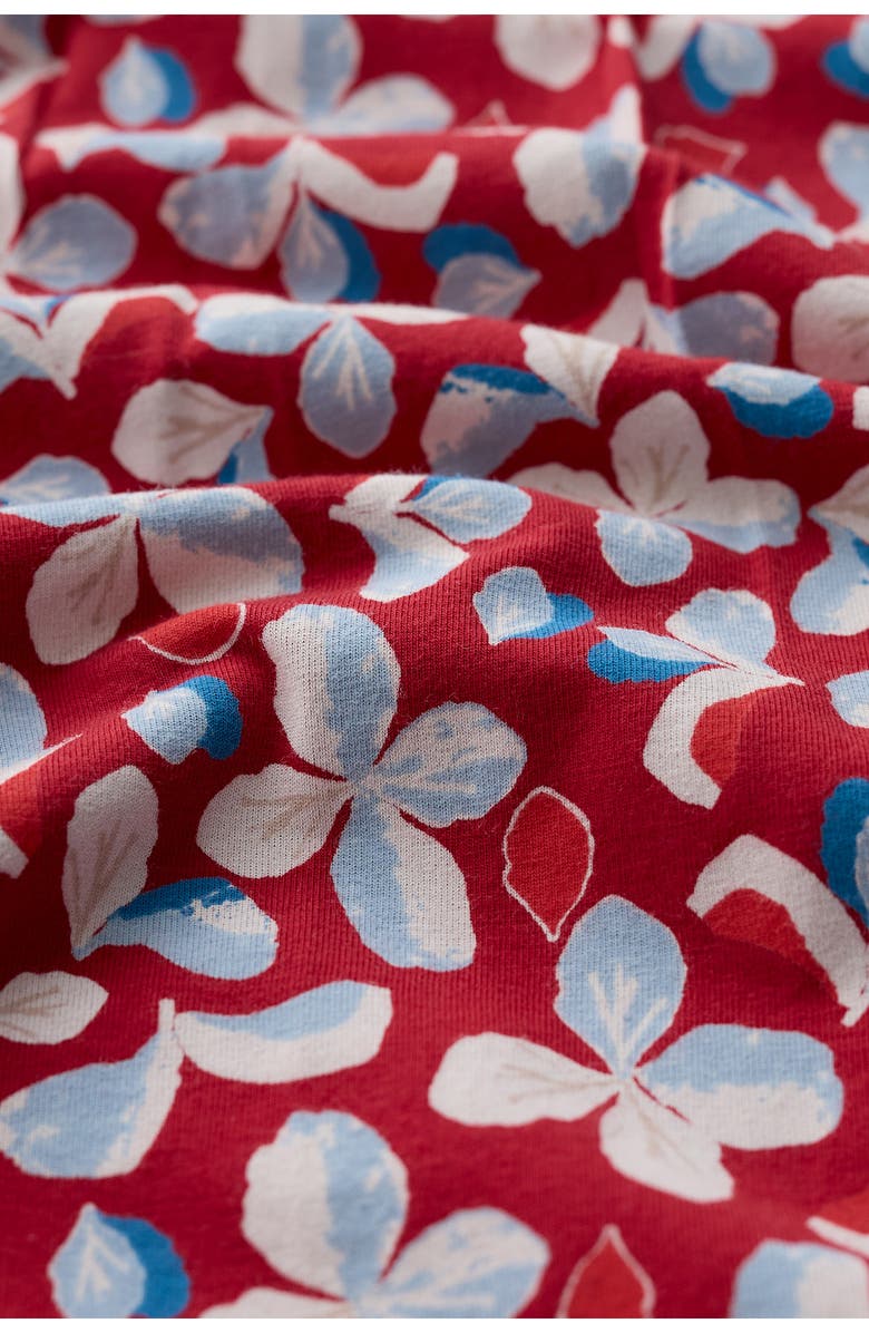 Seasalt Cornwall Seed Packet Floral Stretch Organic Cotton Midi Dress, Alternate, color,