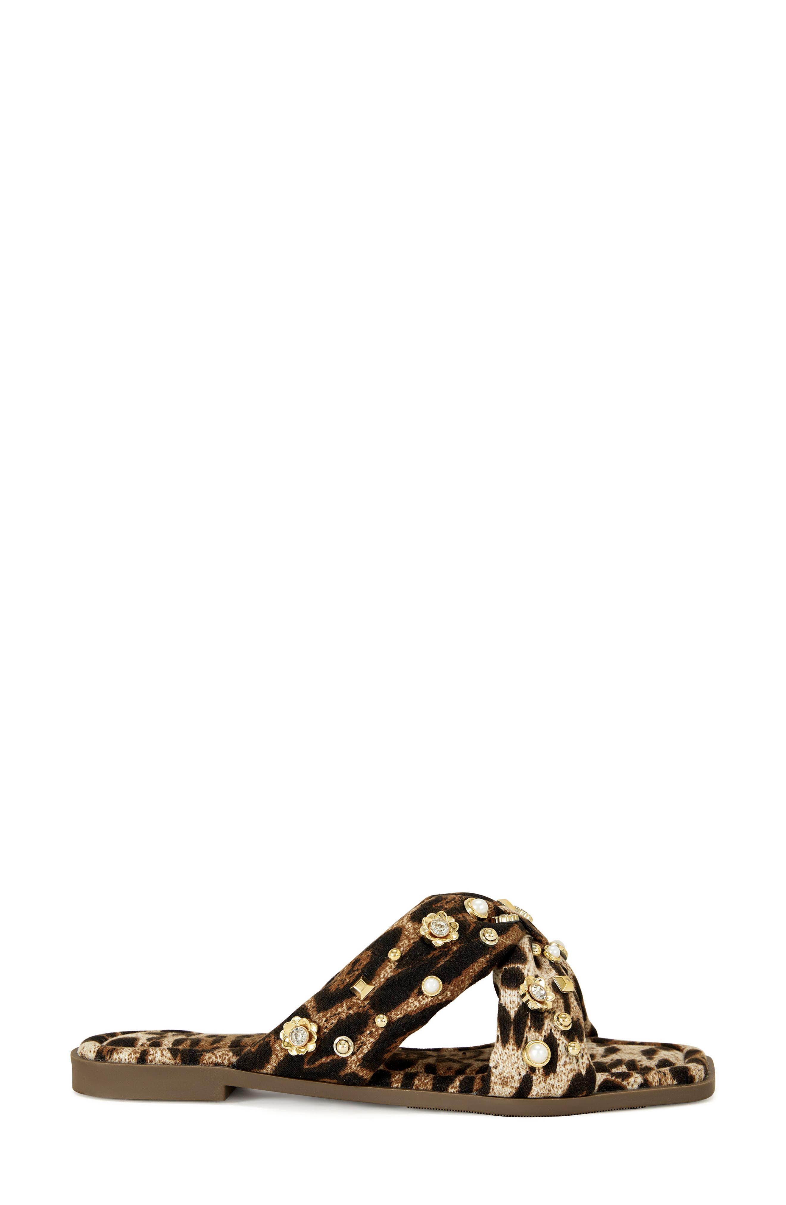 AZALEA WANG Ramsey Slide Sandal, Alternate, color, Leopard