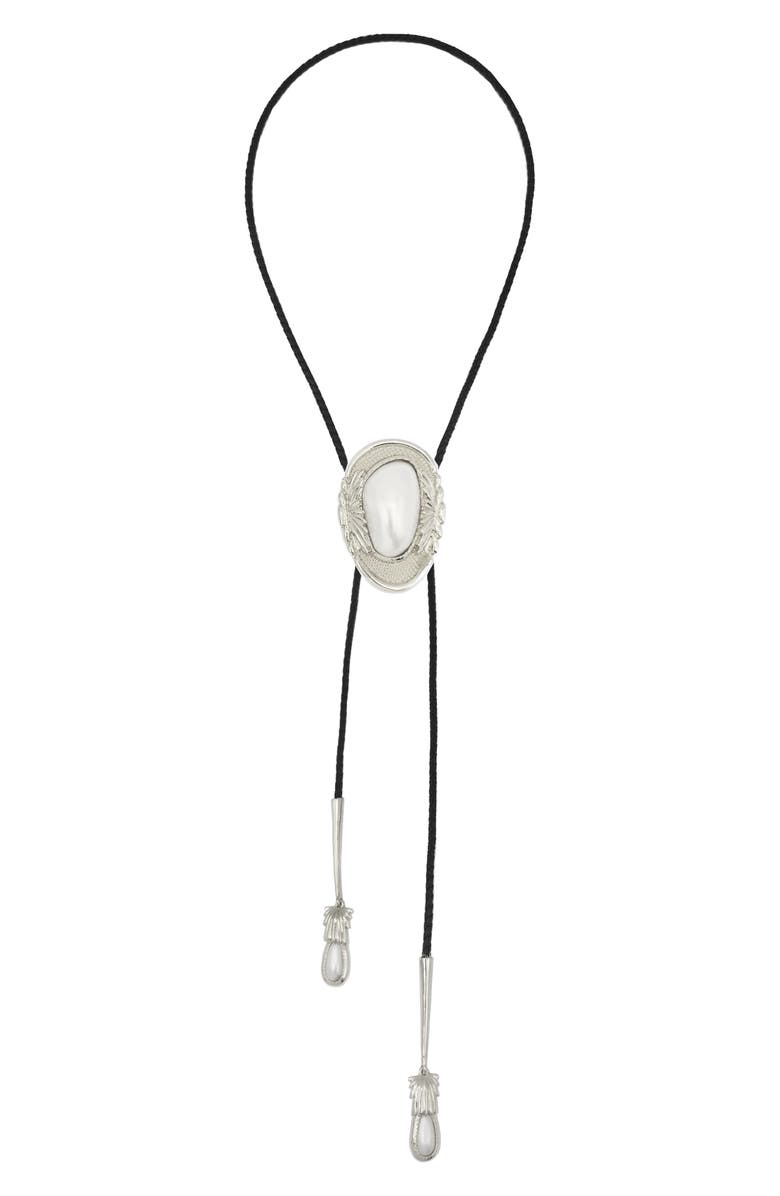 Petit Moments Dolly Bolo Tie Necklace, Main, color, 