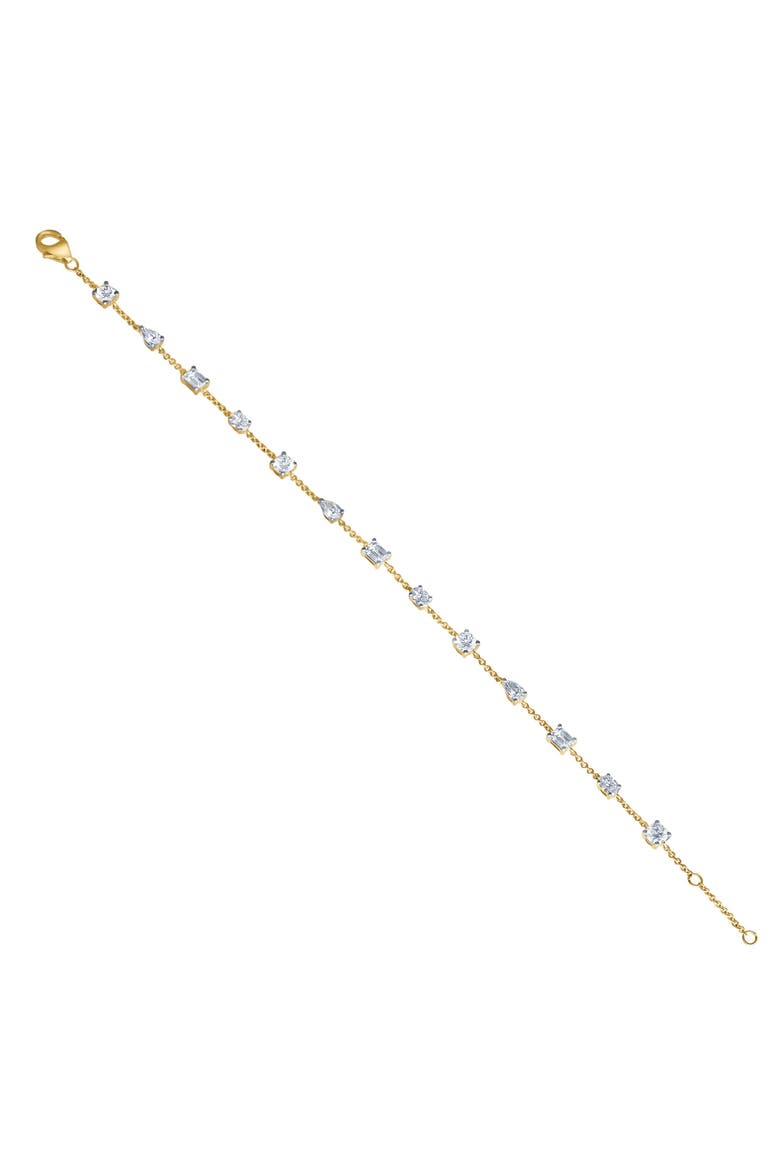 Sigil 14K Gold Lab Grown Diamond Bracelet - 2 Ct, Alternate, color, 14K Yellow Gold