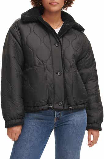 Levi's Quilted High Pile Fleece Reversible Jacket