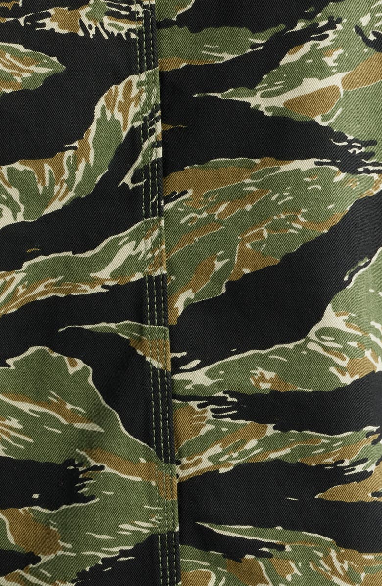 Service Works Coverall 2.0 Tiger Stripe Organic Cotton Twill Chore Coat, Alternate, color, Tigerstripe