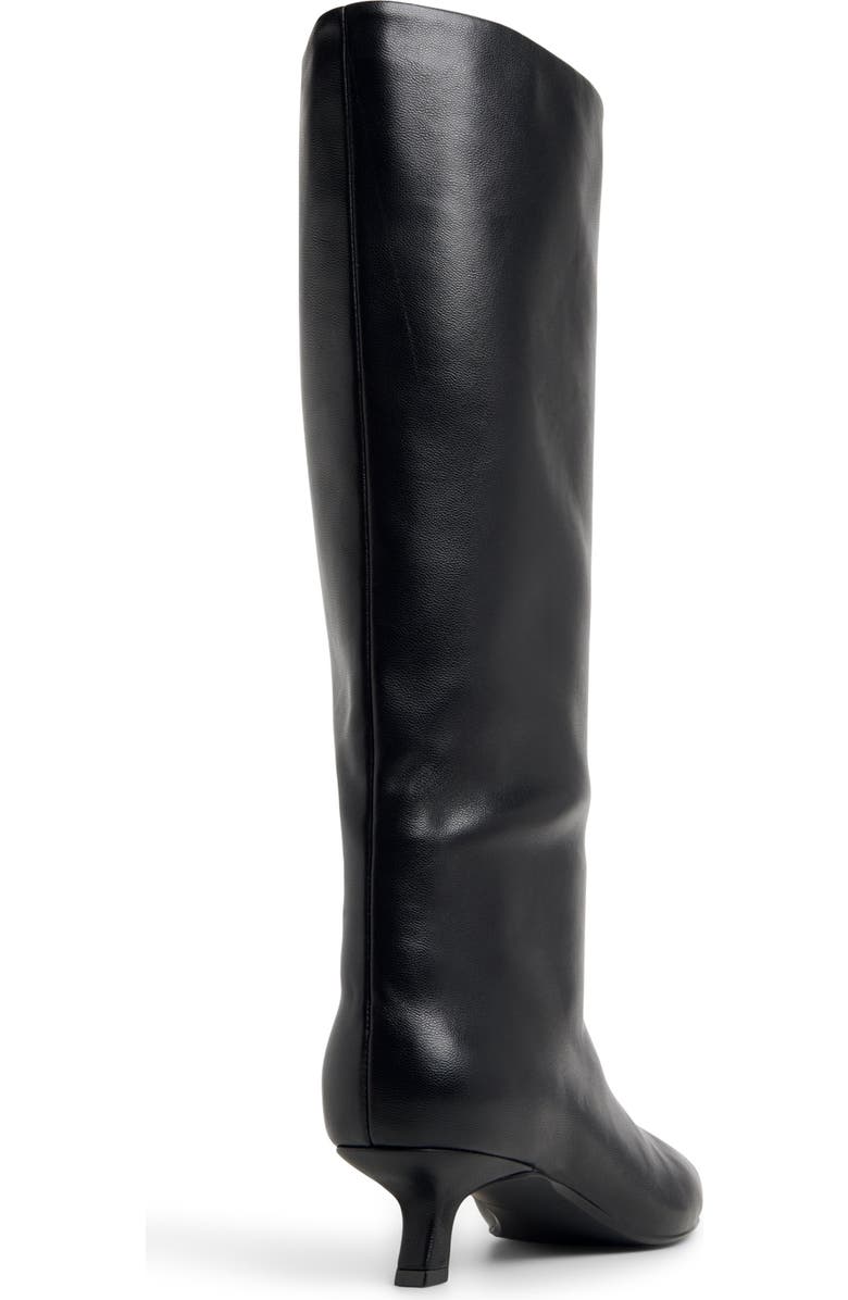 Call It Spring By Aldo Aliccia Pointed Toe Knee High Kitten Heel Boot, Alternate, color, Black