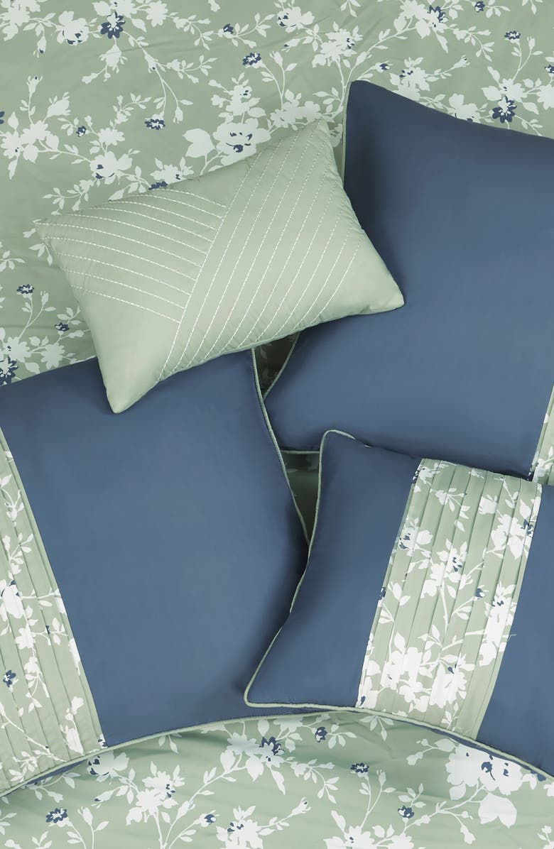 Lucky Brand Fianna Comforter Set, Alternate, color, Sage Green Floral