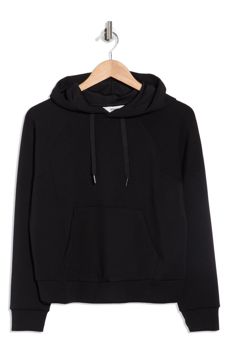 SPANX<sup>®</sup> Air Essentials Pocket Hoodie, Alternate, color, Very Black