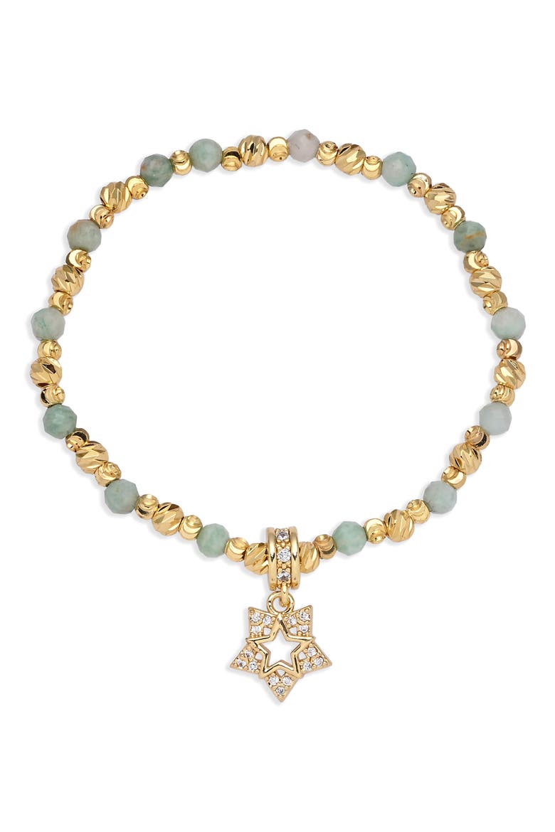 Florence Set of 3 Stretch Bracelets, Alternate, color, GOLD