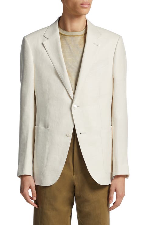 Fairway Crossover Linen & Wool Blend Sport Coat