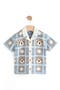 Kids' Teddy Cotton Blend Crochet Button-Up Shirt