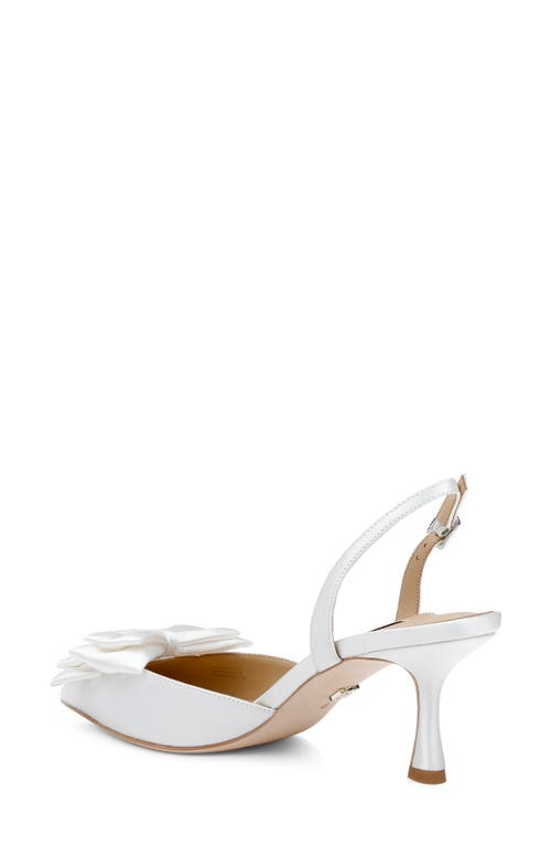 Badgley Mischka Collection Giovanna Slingback Pointed Toe Pump