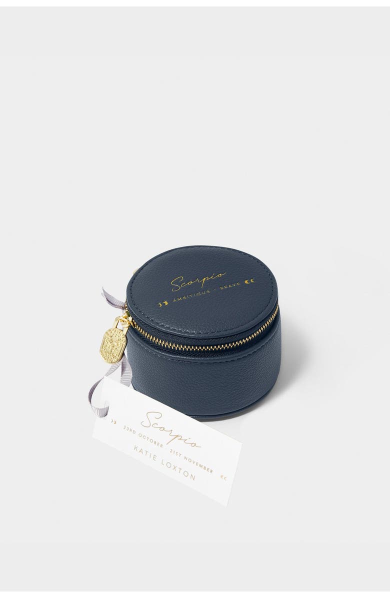 Katie Loxton Zodiac Jewelry Box, Main, color, Scorpio