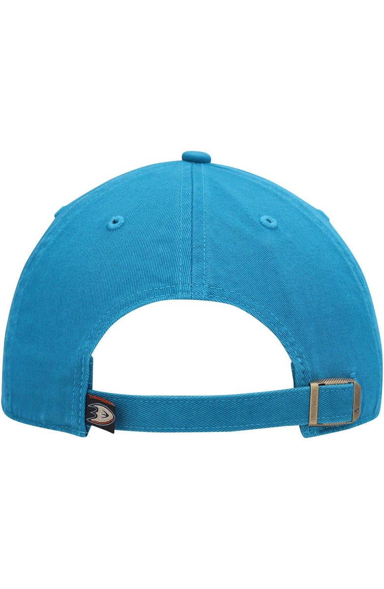'47 Men's '47 Teal Anaheim Ducks Clean Up Adjustable Hat, Alternate, color, Teal