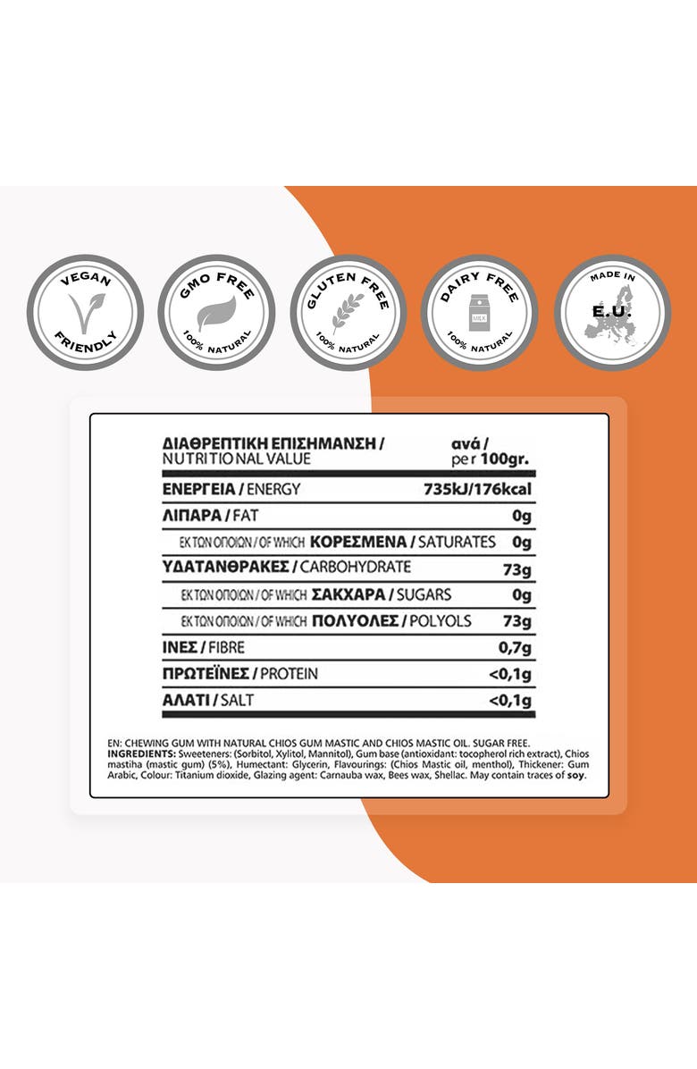 SuperSmart Mastic Gum Chewing Gum ELMA, Alternate, color, NO COLOR