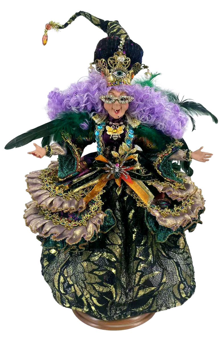 Mark Roberts 3 Eyed Potion Witch, Small, Main, color, Lavender