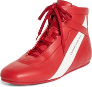 Christian Louboutin The Butterfly High Top Leather Sneaker