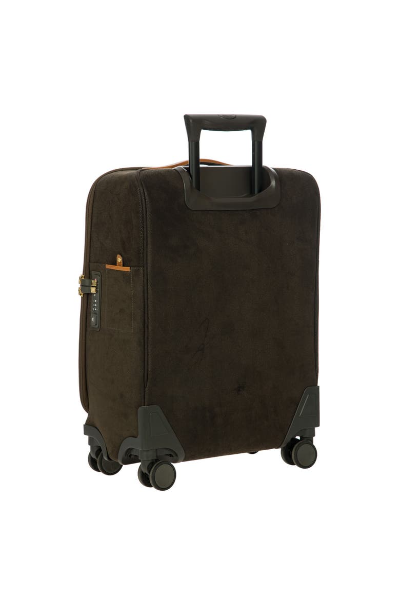 Life Softside 21" Carry On Compound Spinner Luggage, Alternate, color, Olive
