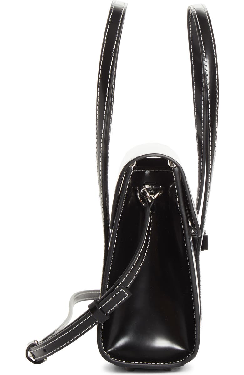 Sandy Liang Mini Mum Crossbody Bag, Alternate, color, Black