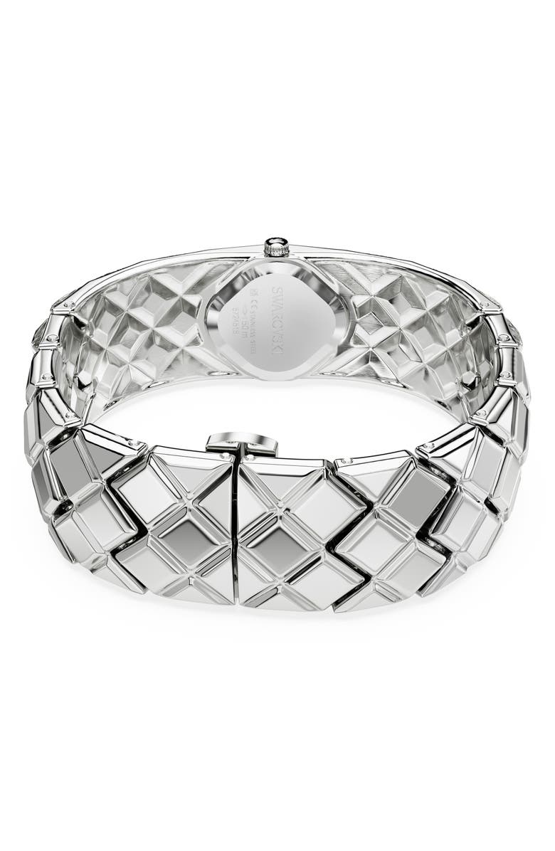 Swarovski Curiosa Bangle Bracelet Watch, 20.5mm x 20mm, Alternate, color,