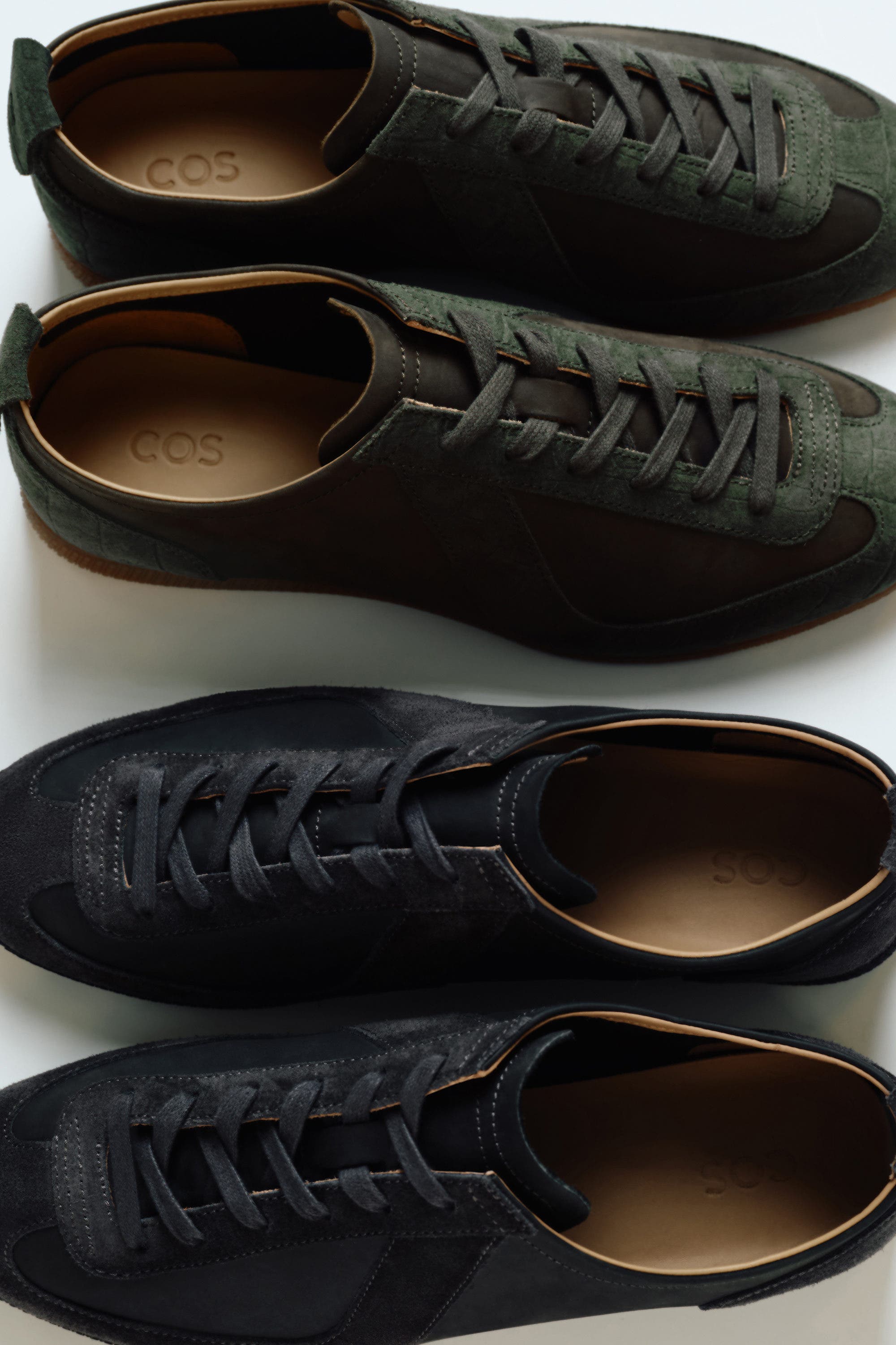 Nubuck And Suede Sneakers, Alternate, color, KHAKI