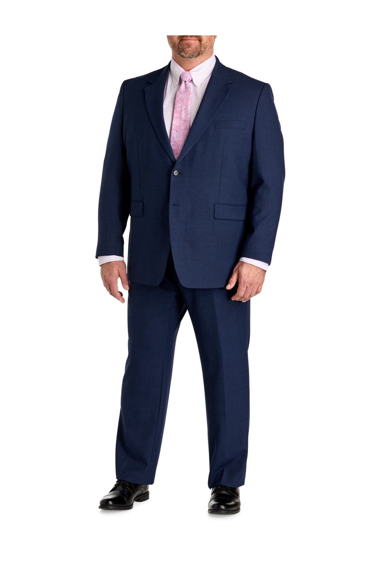 Big & Tall Classic Suit Jacket, Alternate, color, NAVY