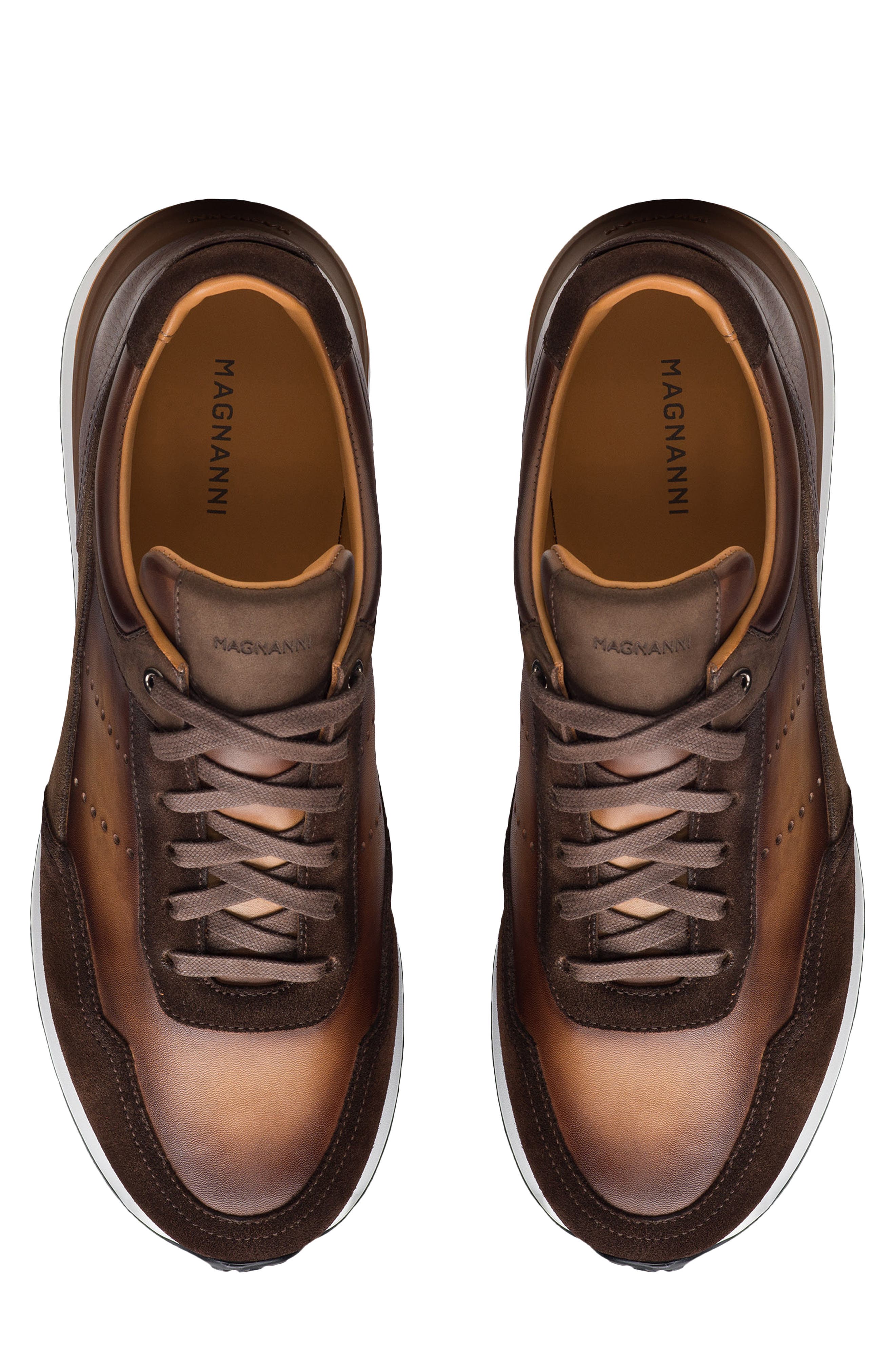 Bravo II Sneaker, Alternate, color, MID BROWN