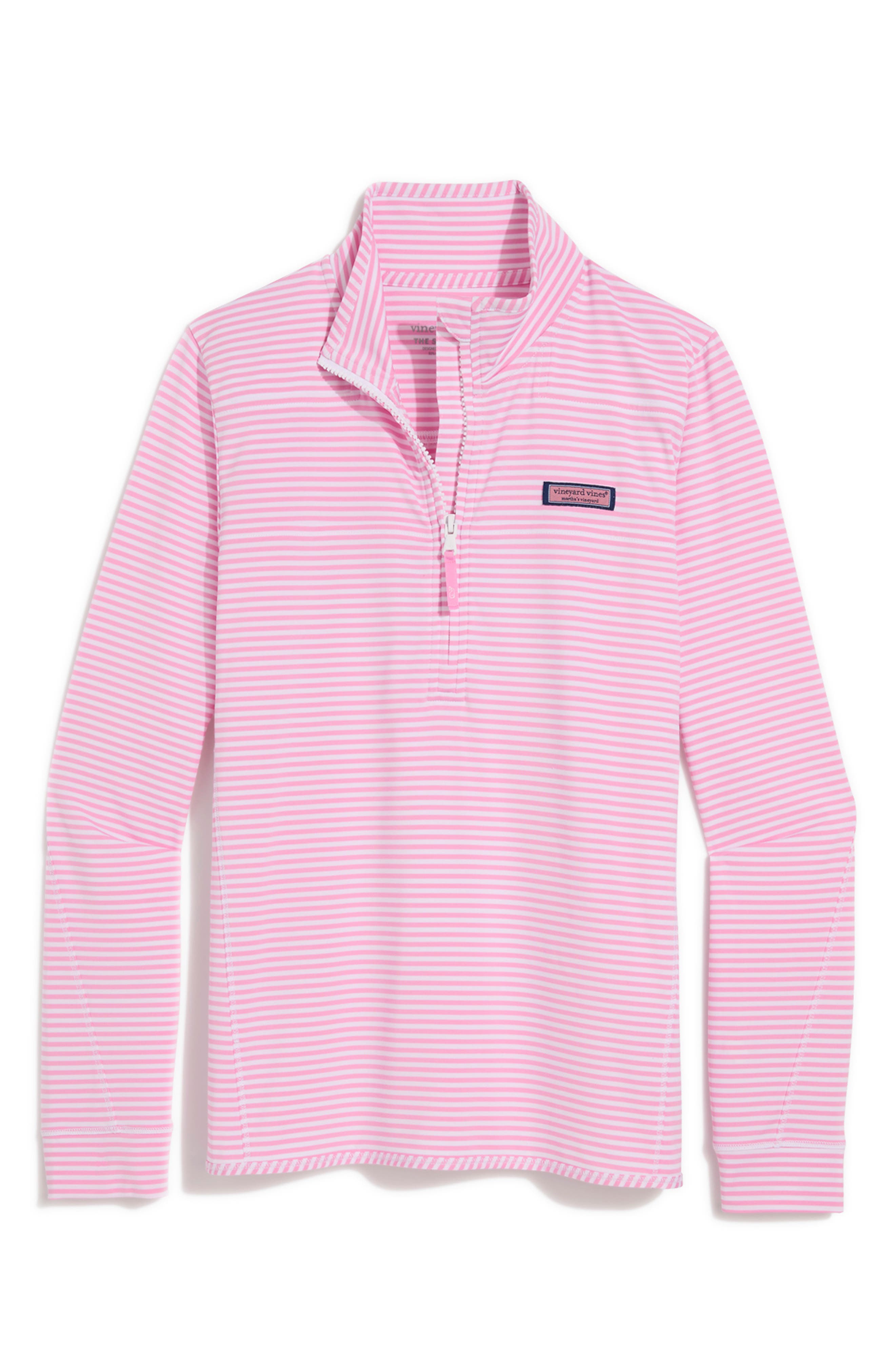Microstripe Sankaty Half Zip Shep Shirt - image 3