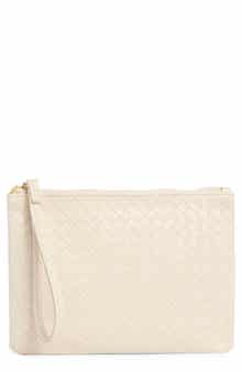 MUNDI SMALL LEATHER GOODS Woven Wristlet