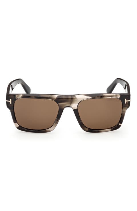 Cyrus 53mm Square Sunglasses