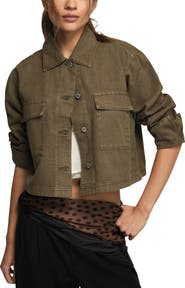 Lucky Brand Denim Utility Jacket