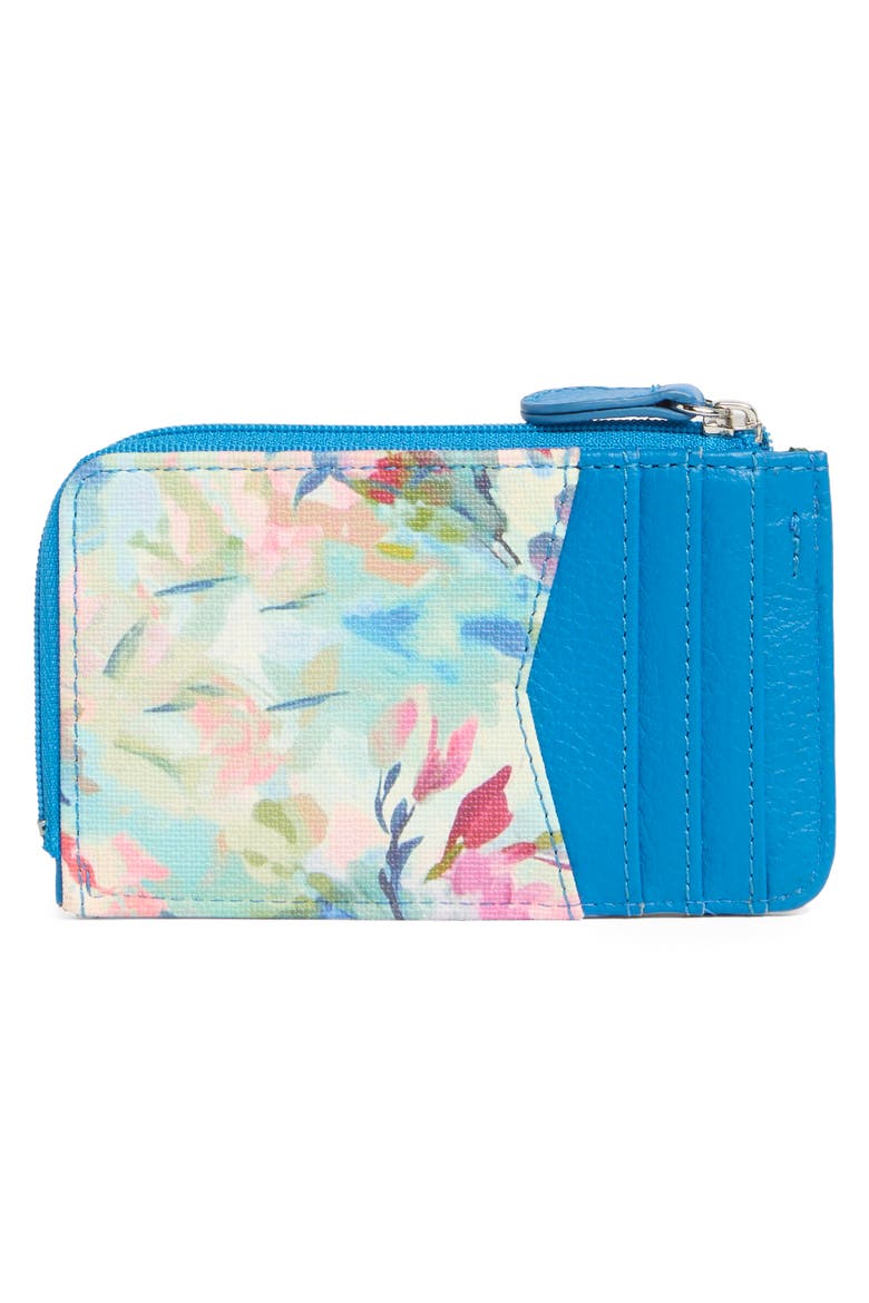 Penny Chain Wallet, Alternate, color, SOUTHSIDE FLORAL COLORBLOCK