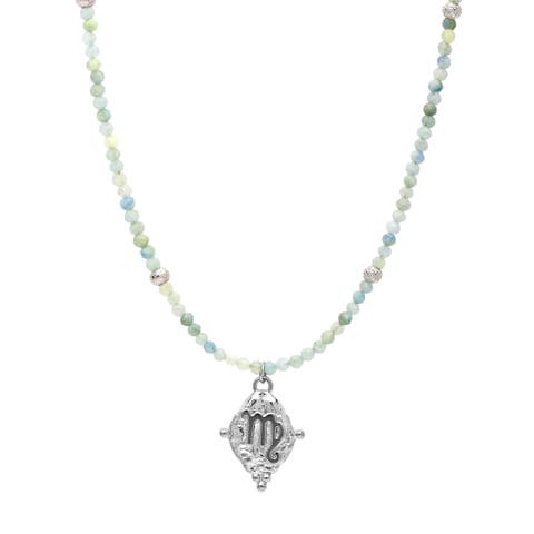 Virgo Zodiac Choker Necklace