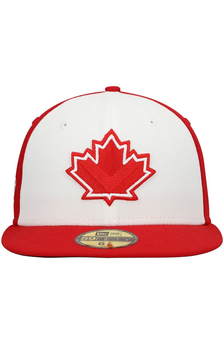 New Era Men's New Era White Vancouver Canadians Authentic Collection Team Alternate 59FIFTY Fitted Hat, Alternate, color, 