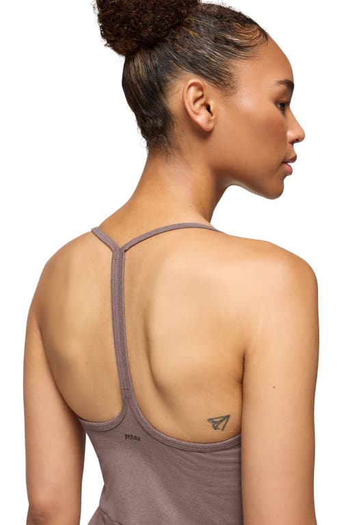Prana Heavana Every Minute Minidress In Carob Heather