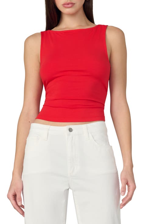 Boatneck Tank Top