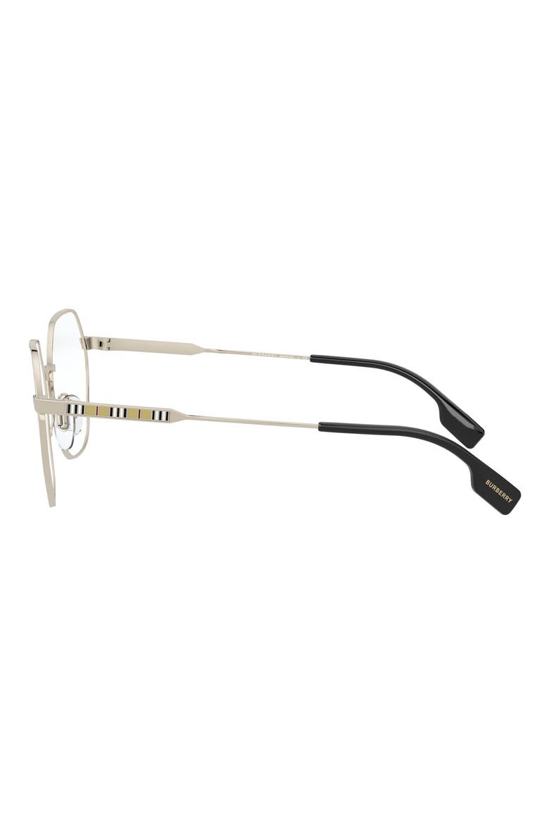 54mm Round Optical Glasses, Alternate, color, LIGHT GOLD