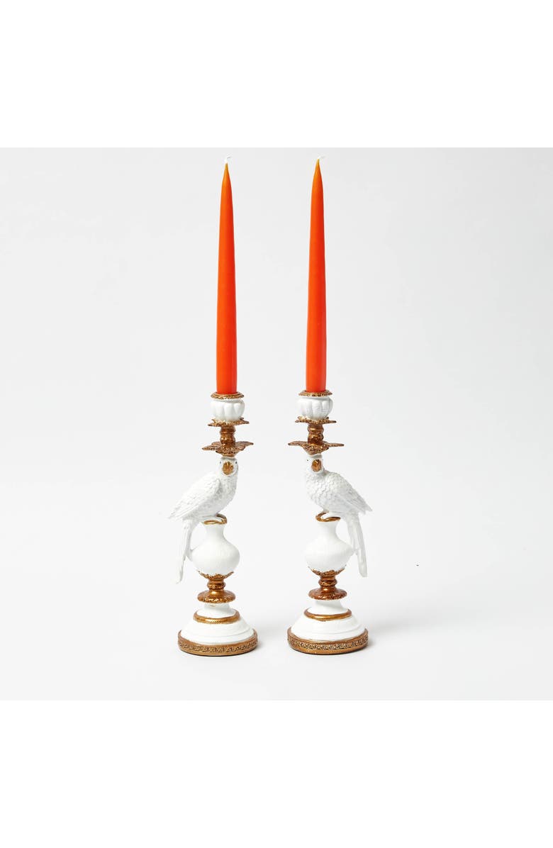 Mrs. Alice Small Parrot Candle Holders, Main, color,