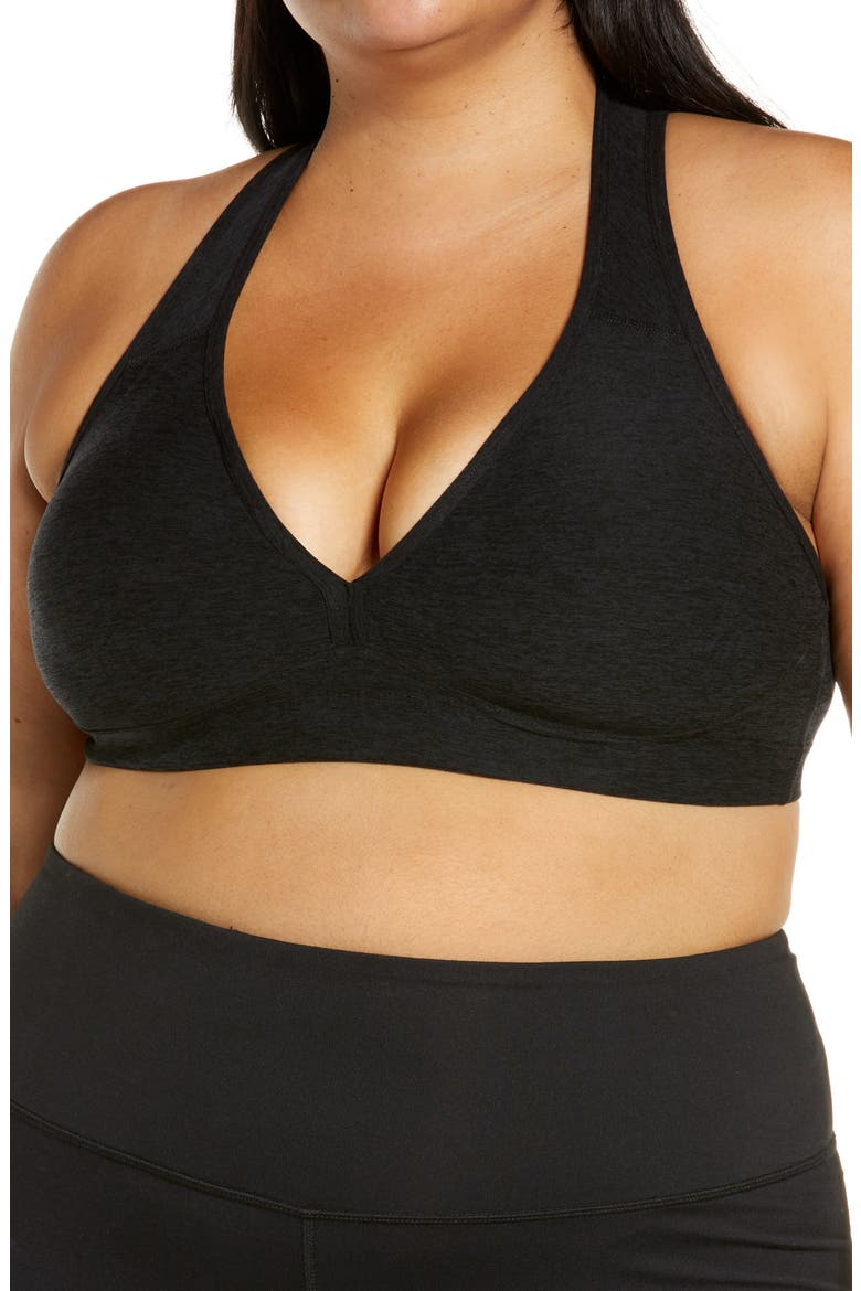 Lift Your Spirits Sports Bra, Main, color, DARKEST NIGHT