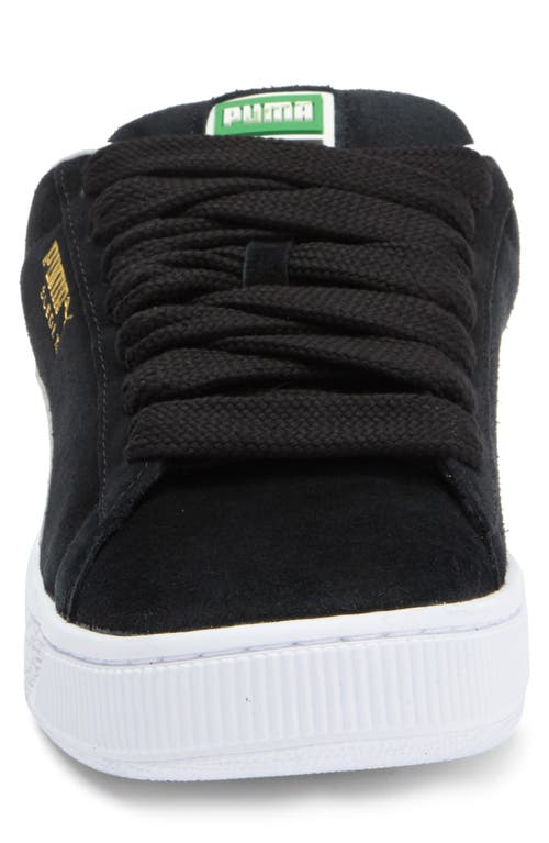 Puma Suede Xl Sneakers In Black Suede