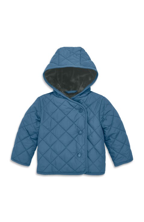 Baby Quilted Fleece-Lined Puffer Jacket