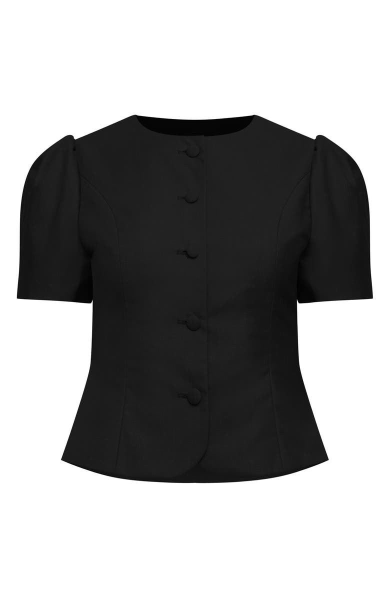 LIONESS Femme Crop Shirt, Alternate, color, Onyx