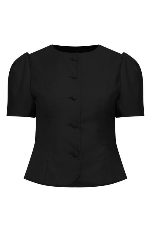 Lioness Femme Blouse Onyx In Black