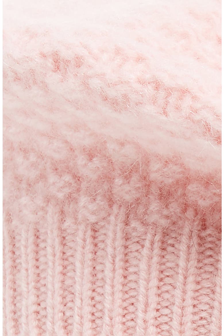x Atlantic-Pacific Cable Knit Cashmere Beret, Alternate, color, PINK BEAUTY