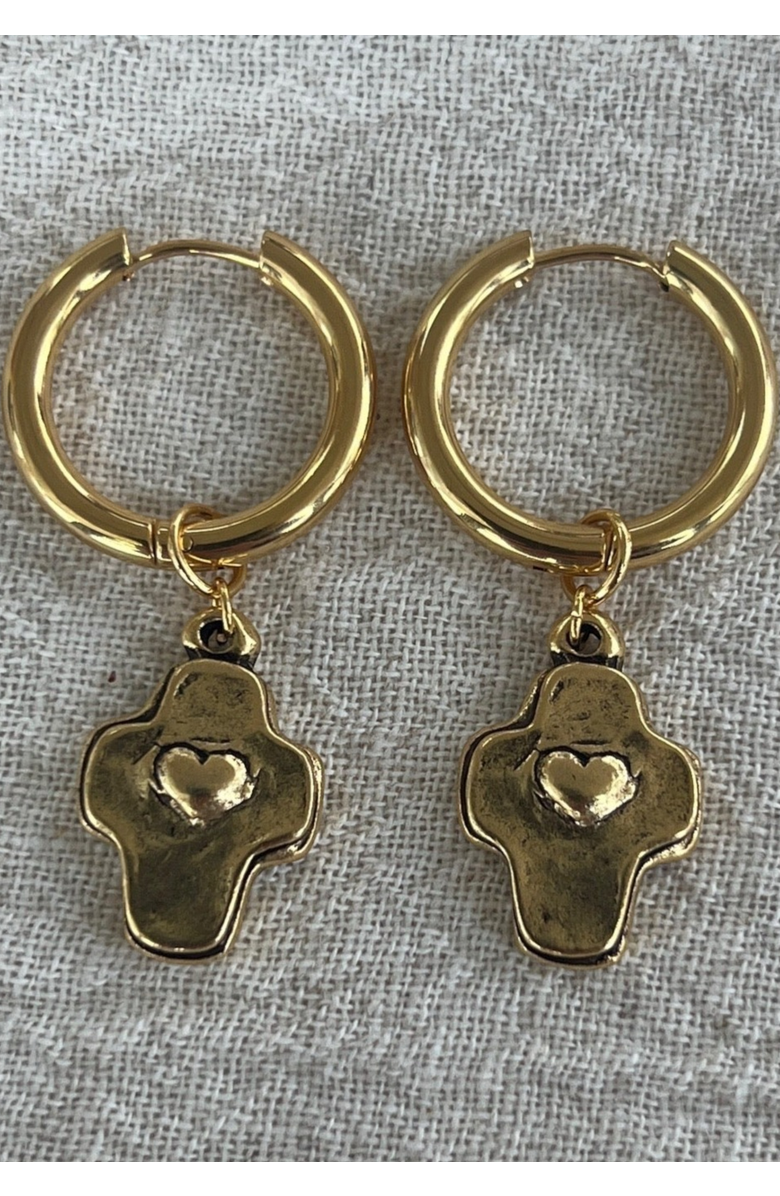 sccollection Gioia Earrings, Alternate, color, Gold