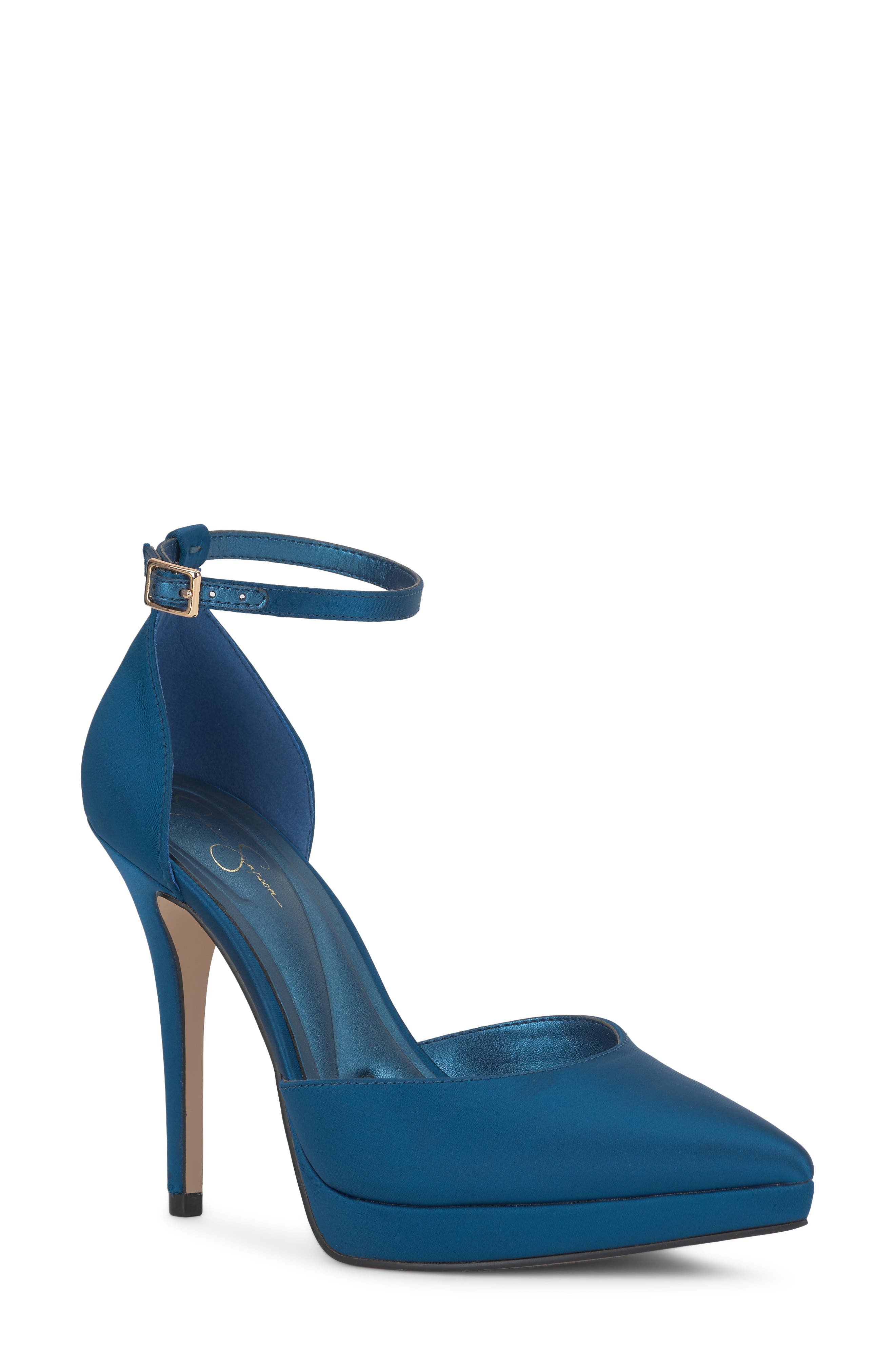 Jessica Simpson Sendia Leather d'Orsay Pump (Women) | Nordstrom